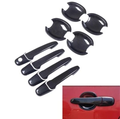 Чехлы на ручки из углеродного волокна + отделка чаш для Mazda 2 3 5 6 RX-8 CX-7 CX-9 Lincoln - Изображение 1 из 4
