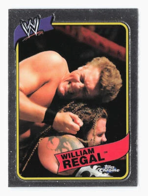 2008 Topps Chrome Heritage III WWE William Regal 46 Pro Wrestling Card - Image 1 of 2