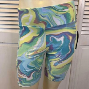Women's No Boundaries Shorts, Size M, Blue - Picture 1 of 6