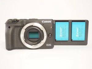 Canon EOS M3 24.2MP Mirrorless Digital Camera with 3 batteries and charger. Exc - Picture 1 of 8