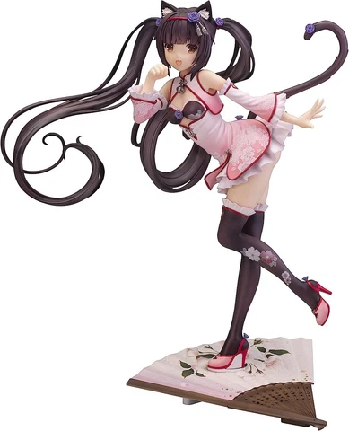 NEW Alphamax Nekopara Chocolat Cheongsam 1/6 Scale PVC ABS Action Figure Cover