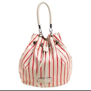 Marc Jacobs too hot to handle bucket bag tote w/ detachable long strap striped - Picture 1 of 11