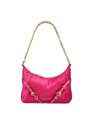 Bolso de hombro Givenchy rosa satinado Voyou fiesta nuevo sin etiquetas Foto 1 de 4