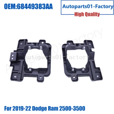 1 juego de 2 soportes de montaje de faros antiniebla para RAM 2500 3500 2019-2023 Foto 1 de 4