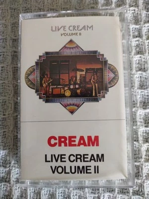 1972 Cream Cassette: Live Cream Volume II. Tested - Image 1 of 4