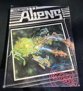 Galactic Aliens by Alan Frank 1979 Hardcover Sci-Fi Art Handbook UFO Space Book - Imagen 1 de 8