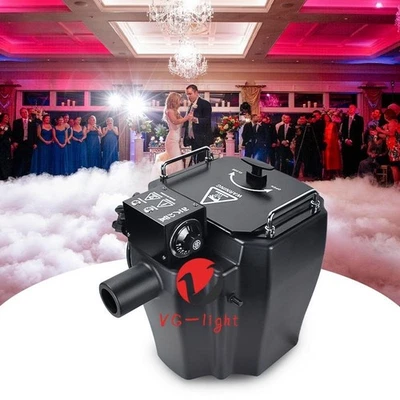 3500W Low Lying Cloud Ground Co2 Dry Ice Smoke Fog Machine for Wedding Parties - Image 1 of 4