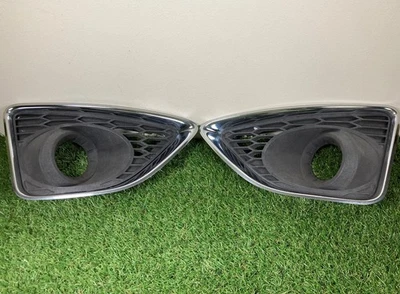 Ford Fusion Bumper Grille SET 2010-2012 Chrome Trim Fog Insert Grills OEM - Image 1 of 4