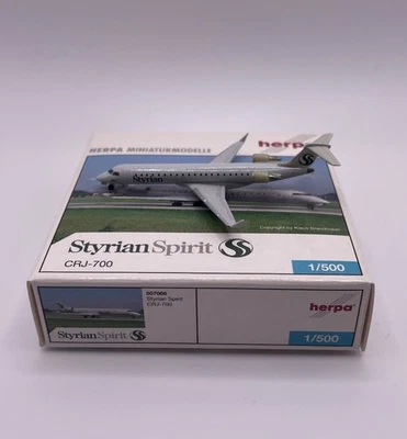 Herpa Wings 1:500 Styrian Spirit CRJ-900 - Immagine 1 di 2