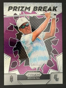 Panini Prizm LIV 2024 Golf Prizm Break púrpura Pulsar Kevin Na #15 - Imagen 1 de 2