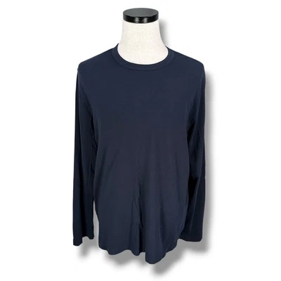 James Perse T-Shirt Men’s 4 XL Blue Lanai Graphic Print Cotton Long Sleeve - Image 1 of 4