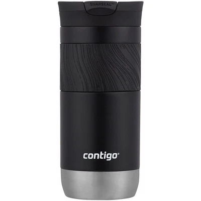 Contigo 16 oz. Taza de viaje Byron 2.0 SnapSeal de acero inoxidable - regaliz Foto 1 de 3