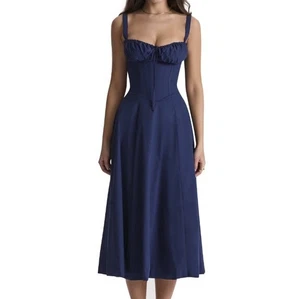 Cinched Wrap Waist Strappy Dress - Bild 1 von 34