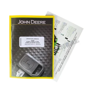 JOHN DEERE 6155R 6145R 6155RH TRACTOR OPERATORS MANUAL + !BONUS! - Picture 1 of 10