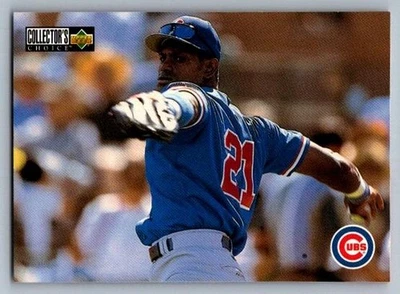 Cubs Checklist 1996 Collector's Choice #403 - Image 1 of 2