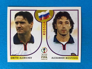 Panini Sticker World Cup Korea Japan 2002 Nr.527 Alenichev/Mostovoi (Russia) - Bild 1 von 1