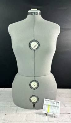 Dritz Twin Fit Dress Form Adjustable NO Stand Size Medium - Image 1 of 4
