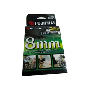 2 Pack FujiFilm 8mm Videocassettes P6-120 120 Min Sealed Poly Wrap Torn - Picture 1 of 8