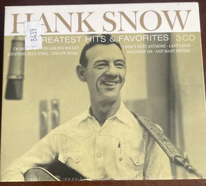 HANK SNOW~~~~GREATEST HITS AND FAVORITES~~ BOX SET~~~NEW SEALED!!! - Picture 1 of 2