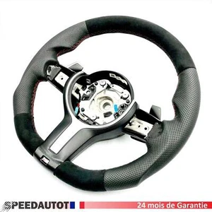 Volante Appiattito BMW Nero F30 F32 F20 X1 X3 X5 X6 M SMG Scambio Standard - Foto 1 di 3