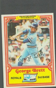 1981 Topps Drake's Big Hitters #5 George Brett Kansas City Royals