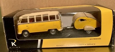 K-Line - VW Minibus with Caravan - # K-94423 - NIB - Image 1 of 3
