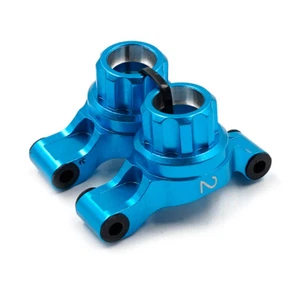 Yeah Racing Aluminum Rear Hub Knuckle Arm 2 Deg. Tamiya TT-02 Cars #TT02-007-2BU - Picture 1 of 9