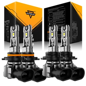 For GMC Sierra 1500 SLE WT Cab Pickup 2007-2013 LED Headlight High Low Bulbs Kit - Bild 1 von 15