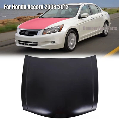 Front Engine Cover Hood Panel For 2008-2012 Honda Accord Sedan Direct fit Foto 1 de 4