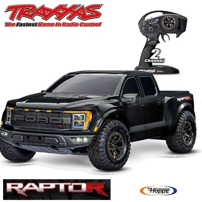 TRAXXAS# TRX101076-4BLK Ford Raptor-R 4x4 VXL Black 1/10 Pro-Scale Brushless RTR - Bild 1 von 4