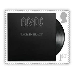 GB 5291c AC/DC Back in Black 1st single MNH 2025 - Picture 1 of 1