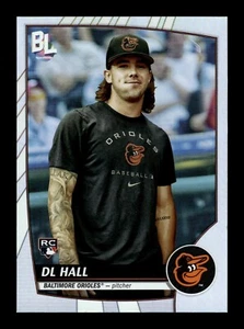 DL Hall ⚾ 2023 Topps Big League Rainbow Foil RC Rookie #207 Baltimore Orioles - Picture 1 of 2