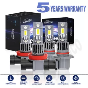 For Honda Odyssey Van 4-Door 3.5L 2011-2021 LED Headlight Bulbs Kit Xenon White - Picture 1 of 16