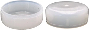 Deluxe Wrought Iron Chair Leg Glides 1-1/4" White Floor Protectors 25-Pack - Picture 1 of 12