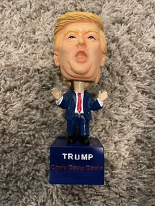 Trump Bobblehead, Limited Edition. Get one While They Last! Talking Trump Bobble - Picture 1 of 11