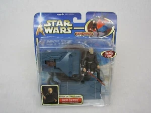 Hasbro Star Wars Darth Tyranus Force Flippin Actionfigur Attack of the Clones  - Bild 1 von 5
