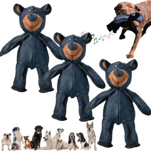 Solidpaw-Bear Indestructible Dog Toy, 2025 New Unbreakable Bear Dog Toy - Picture 1 of 12