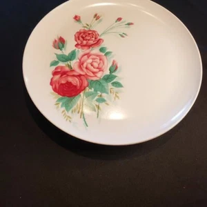 Melamine 1960's Four Place Setting Pinks Turquoise - Picture 1 of 4