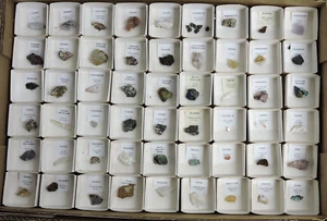54 Micro and Thumbnail Mineral Specimens from Various Localities - Picture 1 of 5