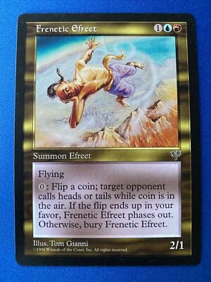 Frenetic Efreet - Mirage - MTG - 1996 - NM - Image 1 of 2