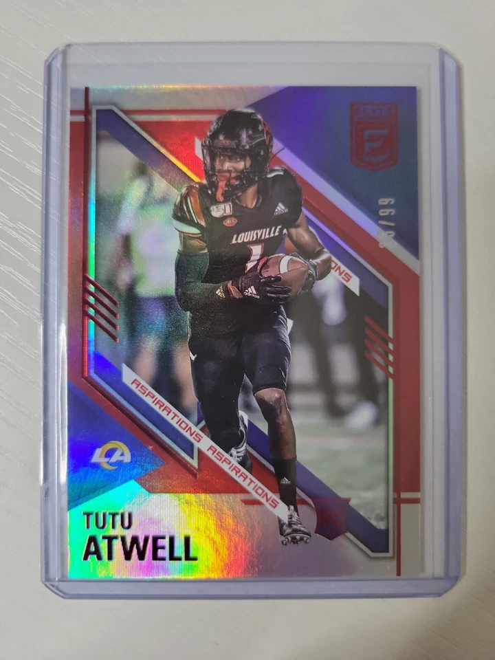 Tutu Atwell 2021 Elite Aspirations RC SP 23/99 🔥 Rams 🔥 - Image 1 of 2