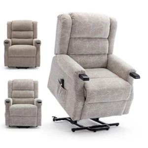 ASHFIELD ELECTRIC FABRIC SINGLE MOTOR RISER RECLINER LIFT MOBILITY TILT CHAIR