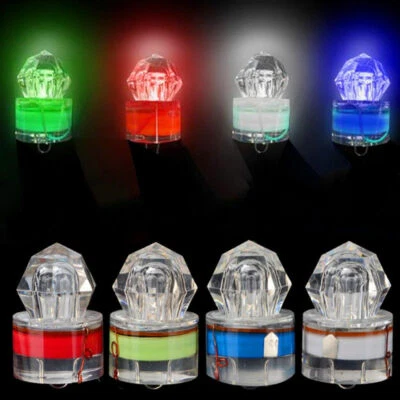 Blitz Angellicht LED Deep Drop Unterwasser Diamant Tintenfisch Strobe Köder Lamp