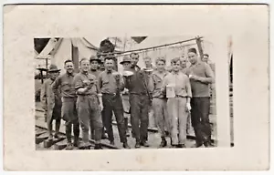 RPPC WW1 Ära US Soldaten "Cooks, Bakers & Candlestick Makers" - Bild 1 von 2