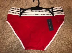 Bragas de bikini Tommy Hilfiger para mujer talla grande banda gruesa nuevas con etiquetas - Imagen 1 de 6