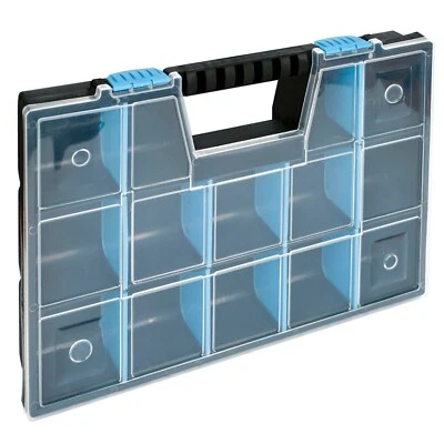 DIY Organiser STORAGE CASE Small Parts Carry Tool Box Screws Craft Stationary