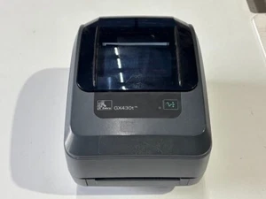 Zebra GX430T (GX43-102512-000) stampante etichette a trasferimento termico - NO ADATTATORE AC - Foto 1 di 10
