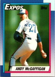 1990 Topps Tiffany Edition -    #559 Andy McGaffigan