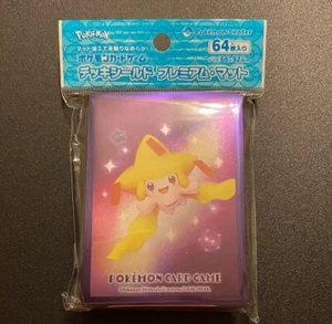 Pokemon Center Shining Jirachi Card Sleeves Exclusive Japanese New 2022 Holo - Picture 1 of 4