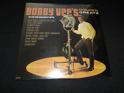 **SEALED** BOBBY VEE "GOLDEN GREATS" LP 1980 LIBERTY LM501008 - Image 1 of 3